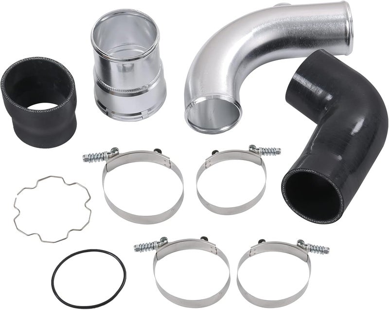 LDMINDA 3.5" Cold Side Intercooler Pipe Upgrade Kit For 2011-2016 Ford 6.7L Powerstroke Diesel 6.7 F-250 F-350 F-450 The Diesel Performance Cold Side Intercooler Pipe & Boot Kit - Image 1